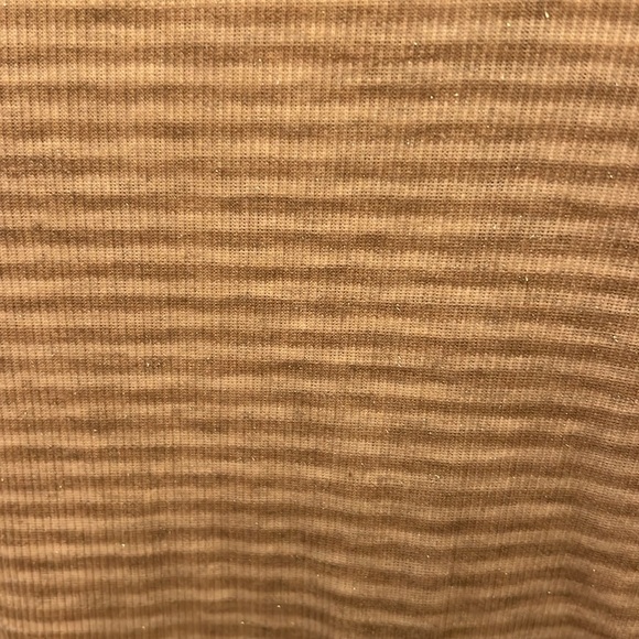 Splendid Puff Shoulder Striped Top-Sz L - Picture 2 of 7